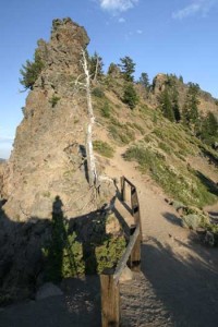 That's our trail up Garfield Peak!